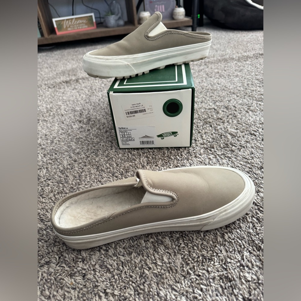 Vans Museum of Peace & Quiet x OG Mule LX 'Tuffet' Slip Ons